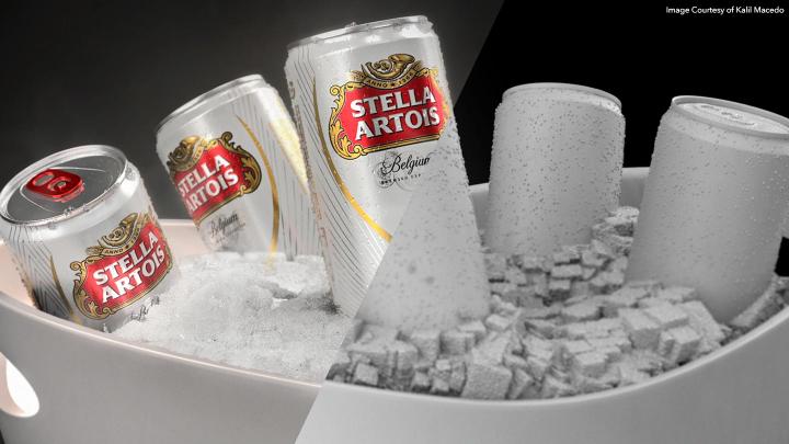 Stella commerical with modo