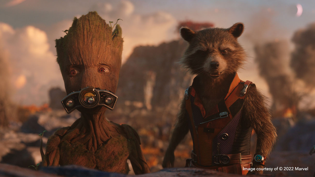 Groot and Rocket